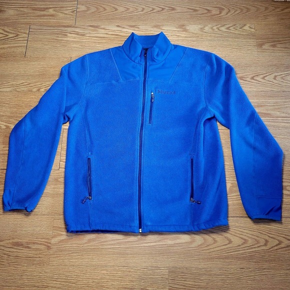 Marmot Men’s Bryson Polartec Fleece Jacket Full Zip Size...